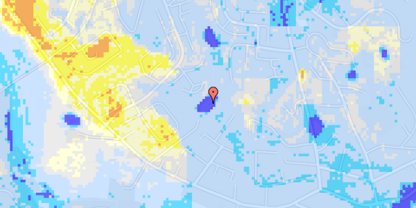 Ekstrem regn på Snærildvej 96A