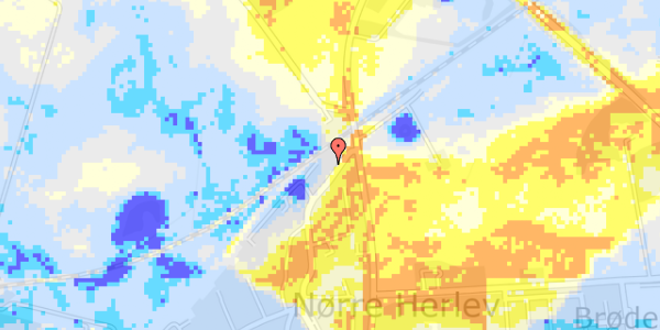 Ekstrem regn på Bygaden 2