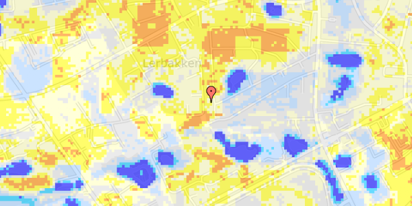 Ekstrem regn på Lathyrusvej 54