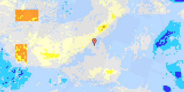 Ekstrem regn på Nordre Fælledvej 5B