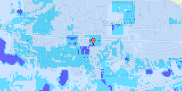 Ekstrem regn på Vestergårdsringen 16