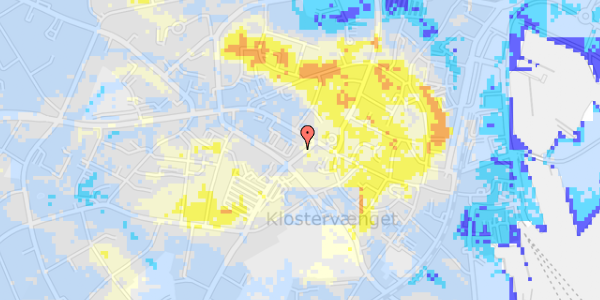 Ekstrem regn på Voldgade 6, st. 