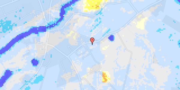 Ekstrem regn på Langemosevænget 1