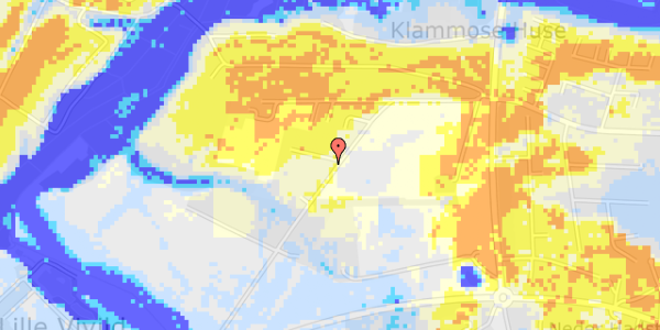 Ekstrem regn på Granholt 112