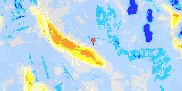 Ekstrem regn på Louiselund 13, 2. 3