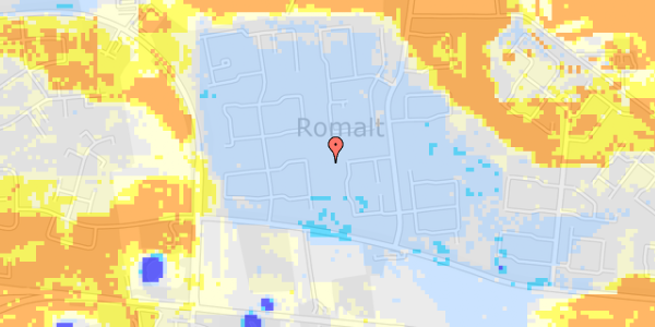 Ekstrem regn på Erlingsminde 27A