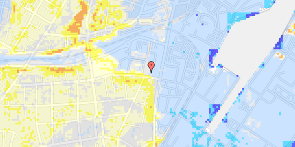 Ekstrem regn på Frederiks Plads 22, st. 