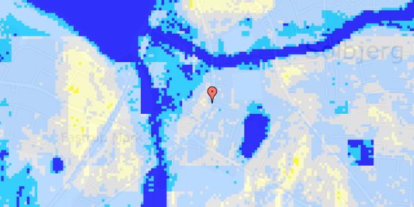 Ekstrem regn på Solbjerg Hovedgade 70A