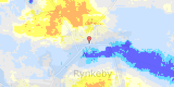 Ekstrem regn på Rynkeby Bygade 53