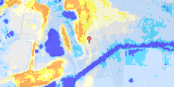 Ekstrem regn på Brandhøjvej 112