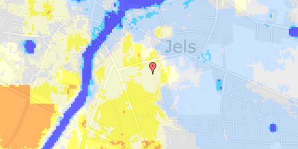 Ekstrem regn på Krygersvej 2