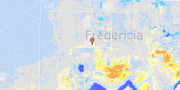 Ekstrem regn på Huslodsvej 35B