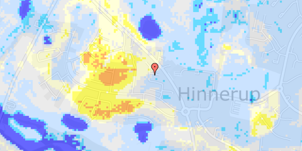 Ekstrem regn på Udsigten 10