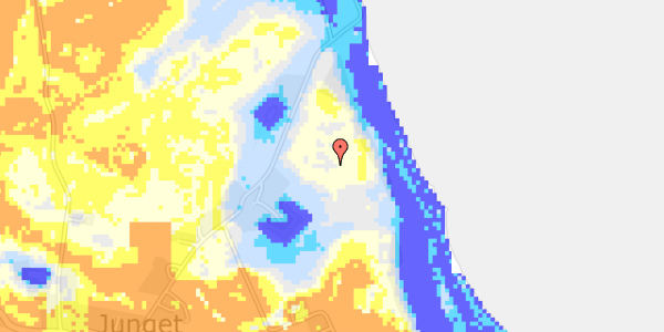 Ekstrem regn på Floutrupvej 43A