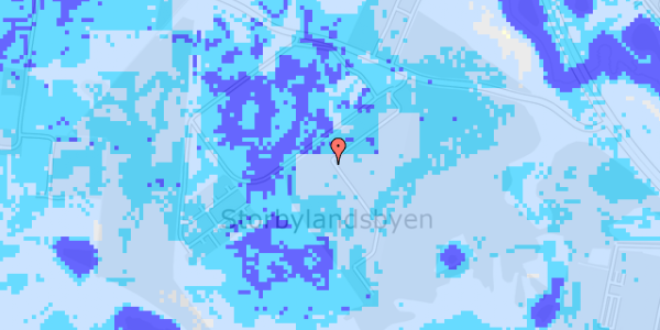 Ekstrem regn på Haveforeningen Marienlyst 45