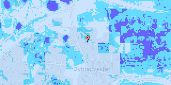 Ekstrem regn på Bustrupvej 3