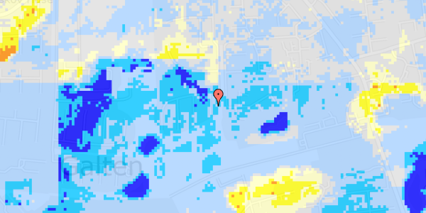 Ekstrem regn på Baastrup Lund 5