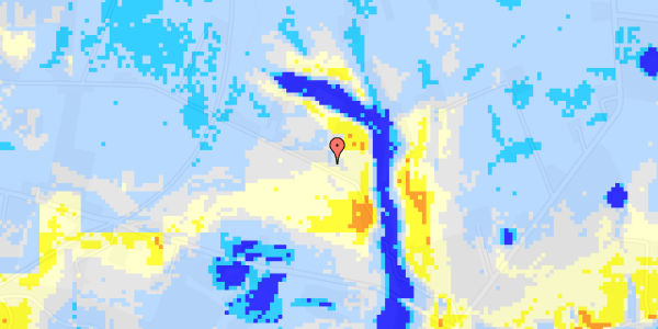 Ekstrem regn på Egenappevej 197