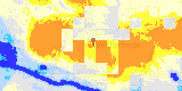 Ekstrem regn på Daugårdvej 21