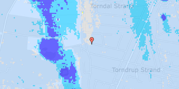 Ekstrem regn på Vestmarksvej 21