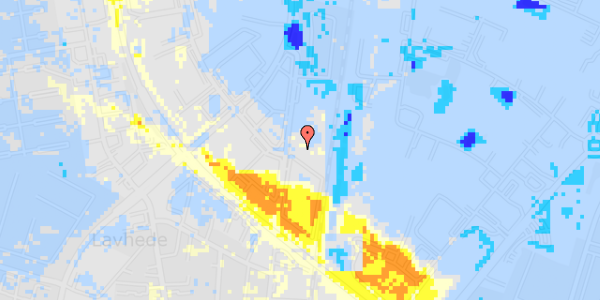 Ekstrem regn på Nyholmvej 20, 1. 