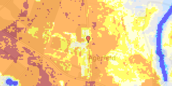 Ekstrem regn på Skjernvej 228A