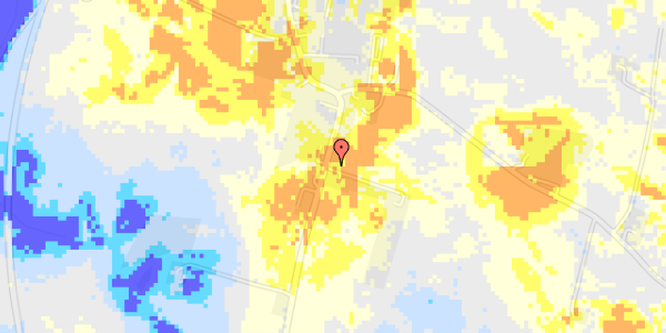 Ekstrem regn på Fælledvej 1