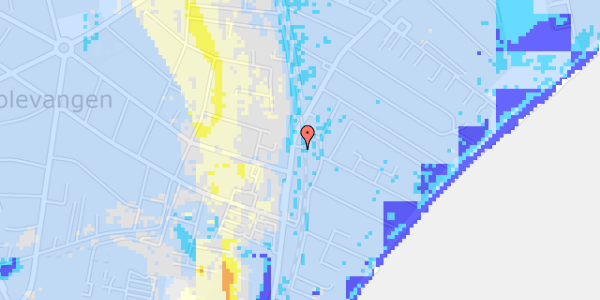 Ekstrem regn på Rolighedsvej 38B