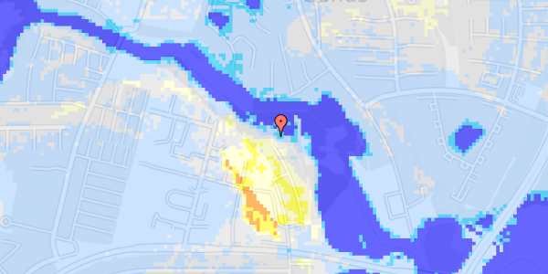 Ekstrem regn på Højvang 251