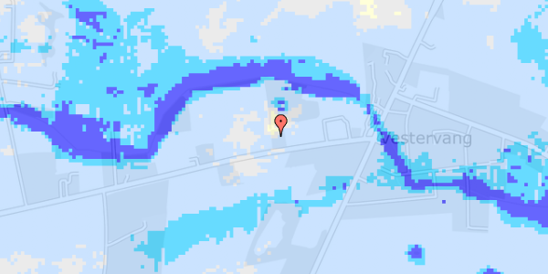 Ekstrem regn på Torslundevej 18, 1. 