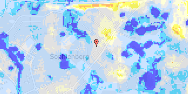 Ekstrem regn på Sophienlund 149