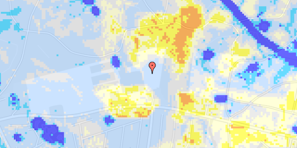 Ekstrem regn på Sandholmgårdsvej 29A