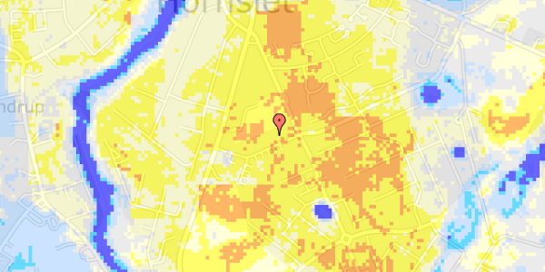 Ekstrem regn på Eskerodvej 24A