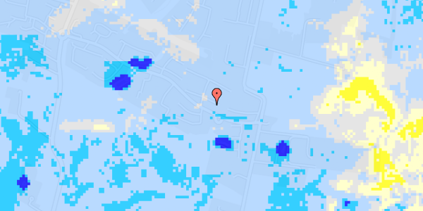 Ekstrem regn på Nymarks Allé 183