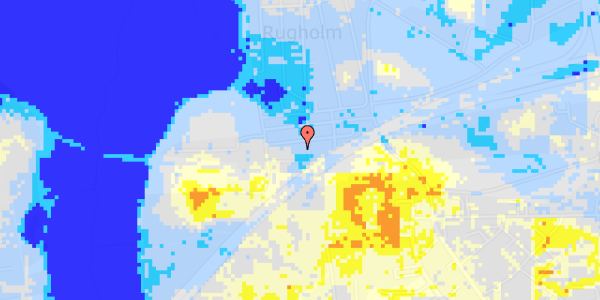 Ekstrem regn på Haveforeningen Norringholm 436