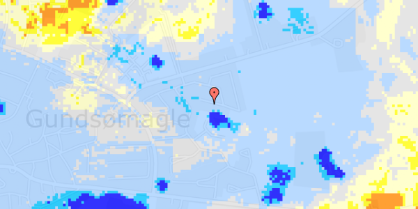 Ekstrem regn på Holmelunden 21