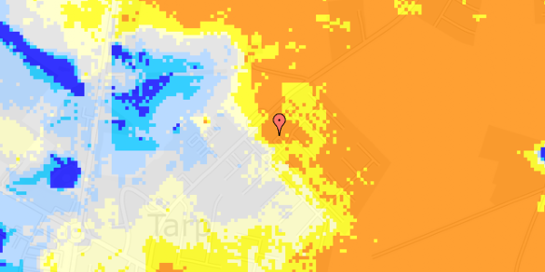 Ekstrem regn på Landlystvej 2, st. 26