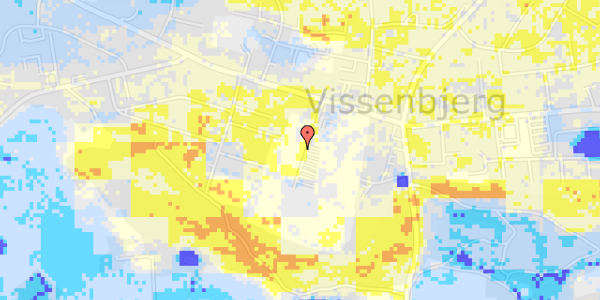 Ekstrem regn på Idrætsvej 7