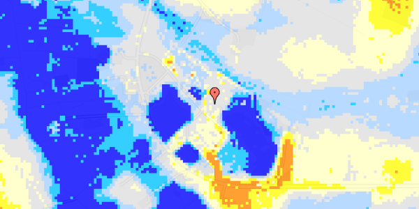 Ekstrem regn på Sdr Vråvej 117