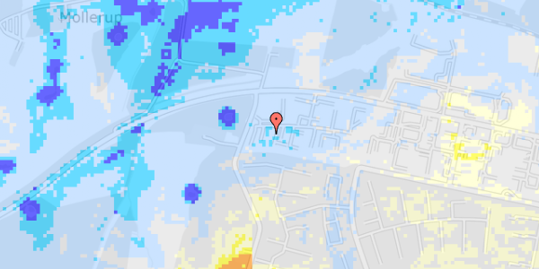 Ekstrem regn på Brunbjergvej 8