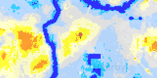 Ekstrem regn på Skolevej 6A