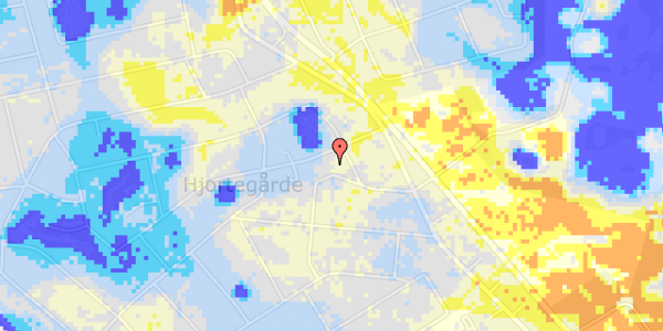 Ekstrem regn på Solsortevej 10