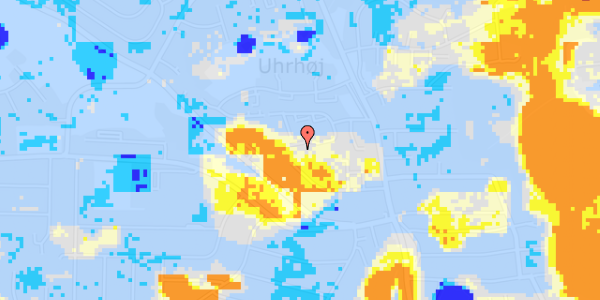 Ekstrem regn på Nordlandsvej 55