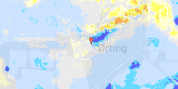 Ekstrem regn på Smedegade 74