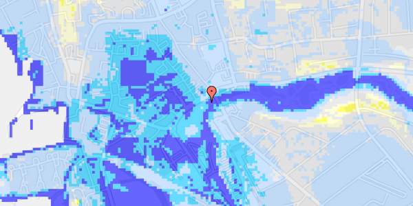 Ekstrem regn på Nygade 1, st. 16