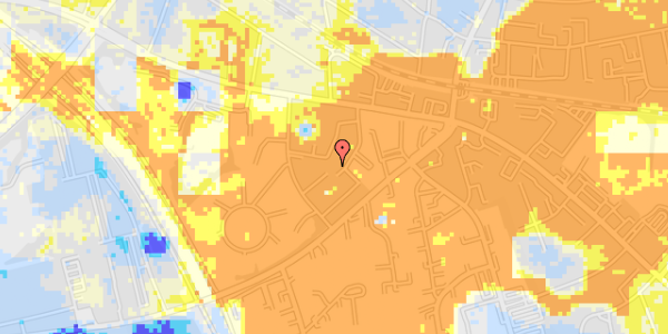 Ekstrem regn på Pinievej 36