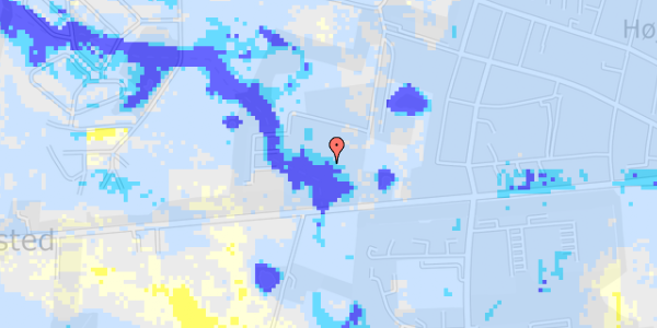 Ekstrem regn på Vibelund Havekoloni 37