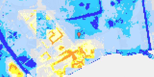 Ekstrem regn på Hf. Bergmannshave 26