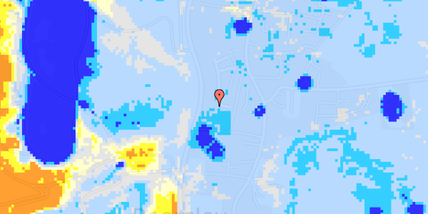 Ekstrem regn på Flintebjergvej 42