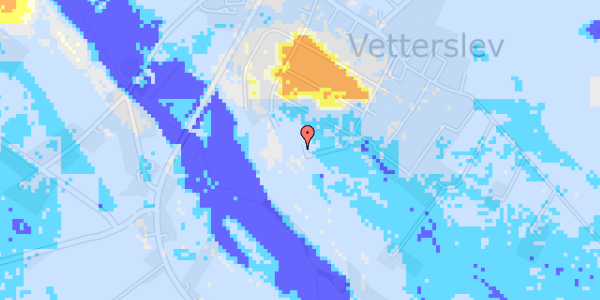 Ekstrem regn på Toftegårdsvej 36